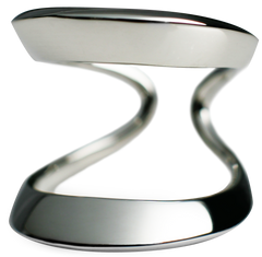 Double Ring Silver